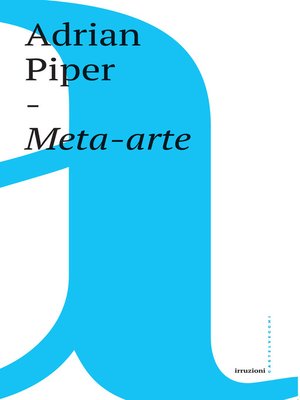 cover image of Meta-arte